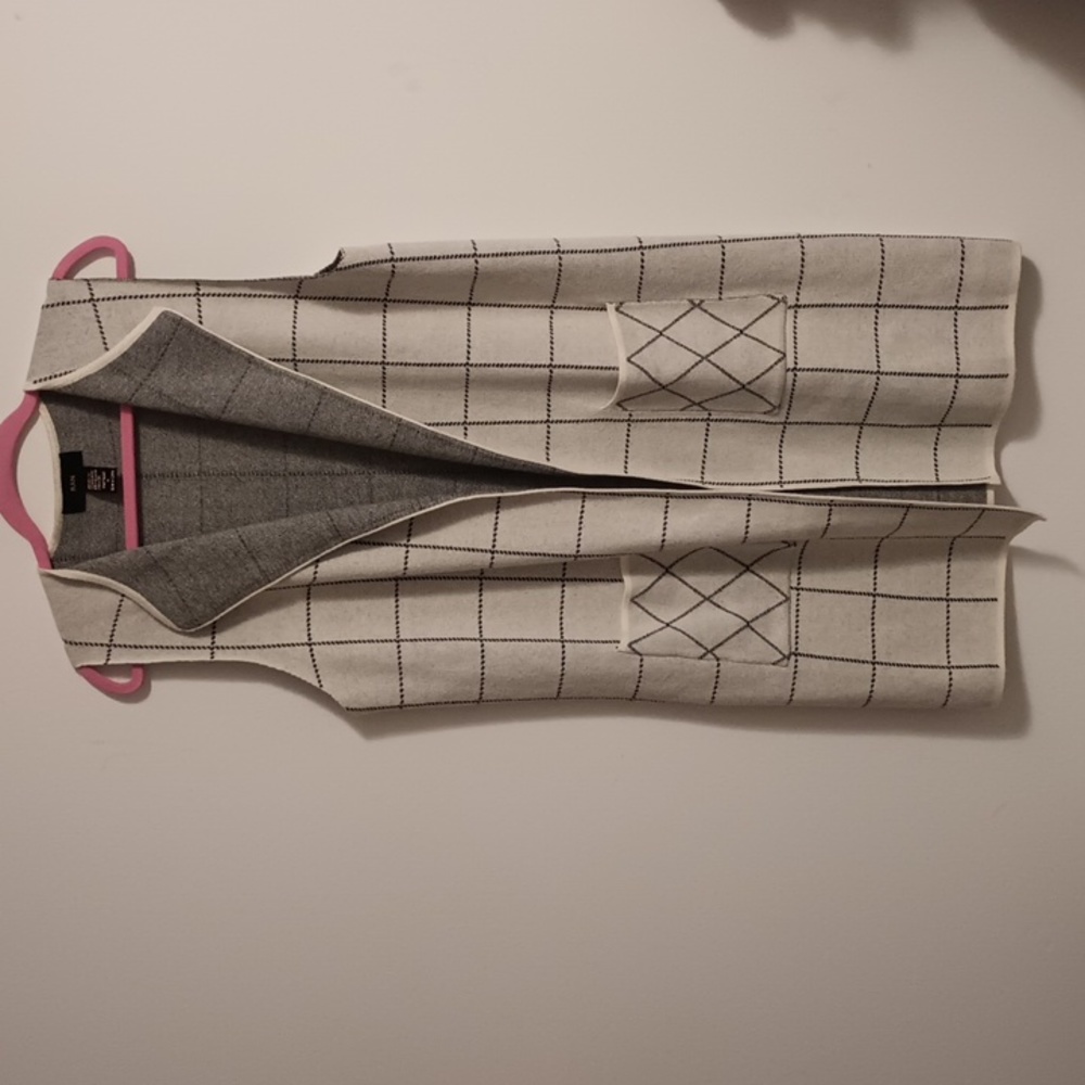 Long vest size M